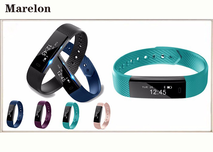 Waterproof Customized Promotional Gifts / Bluetooth Smart Wristband Sports Bracelet
