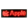 Buy cheap Rechargeable LED Magnetic Name Badge Red color B1248R from wholesalers