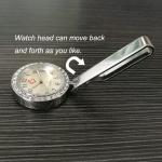 Promotional Diamond metal nurse's watch Metal logo customized