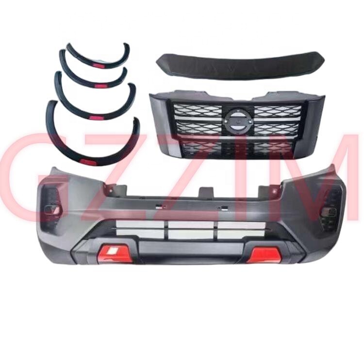LED Light Design ABS Plastic Wheel Fender Flare For NP300 Navara 2021