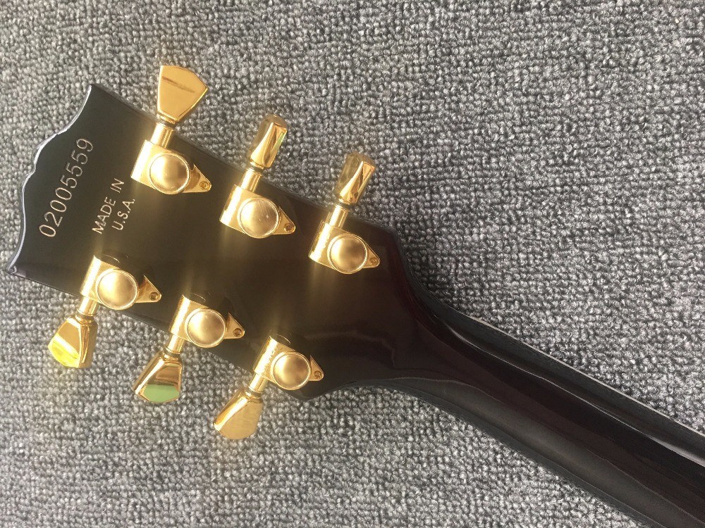 Custom Jazz Guitar,Electric Guitar, Vintage double bulging F hole