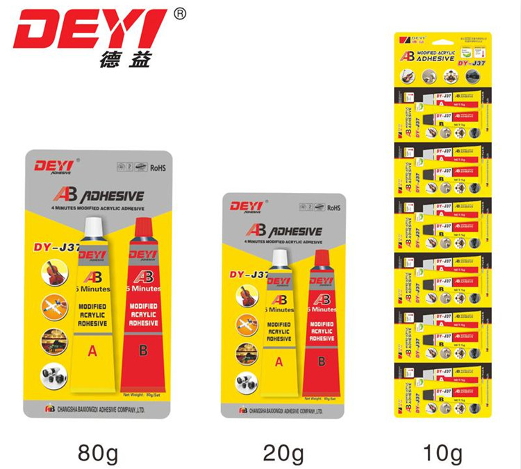 Fast Curing Modified Acrylic AB Adhesive For Automobile And Motorcycle Repair Services
