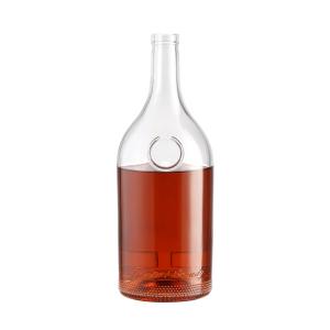 Quality Rubber Stopper Sealing Type 750ml 500ml Glass Liquor Spirits Bottles for Vodka Whiskey wholesale