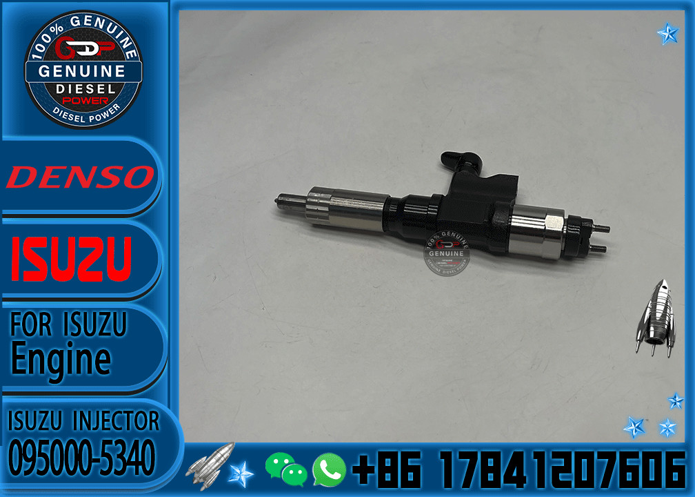 High Quality Common Rail Injector 8-97602485-0 095000-5340 095000-5341 for 4HK1 6HK1 Diesel Nozzle