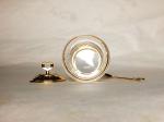 Arabia Exquisite Imitation metal base Louhua Roses Sugar bowl