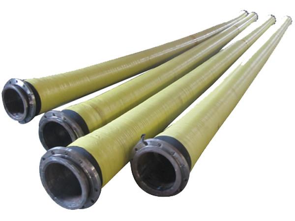 Large Diameter Rubber Suction Hose Durable Rubber Water Hose High Wear