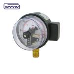 Hydraulic Electric Contact Pressure Gauge Manometer 1.6% Accuracy