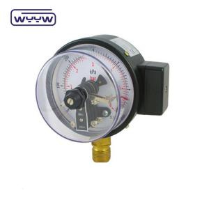 Quality Black Steel Electronic Pressure Gauge Bottom Mount 1 Year Warranty wholesale