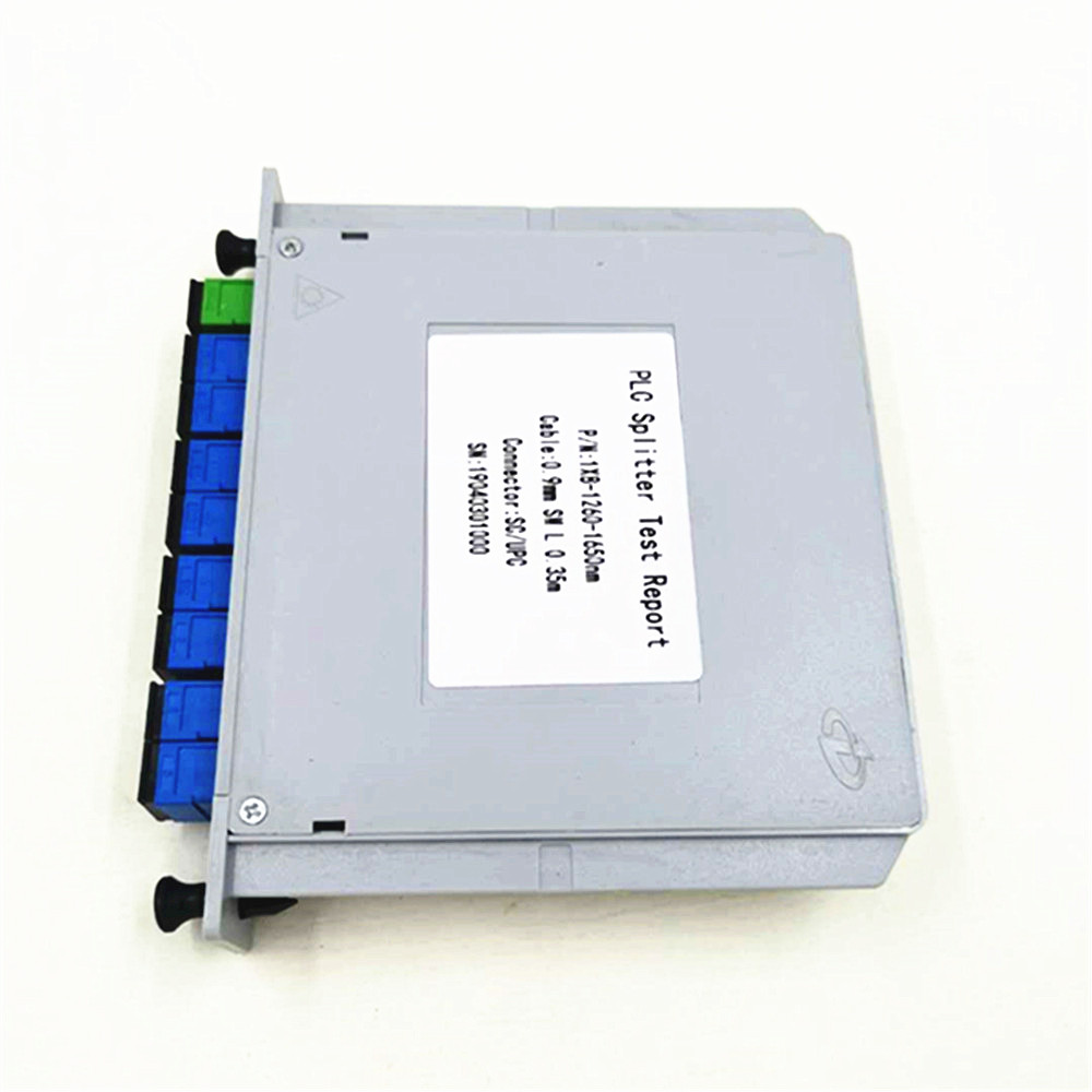 Good quality 1*2/1*4/1*8/1*16/1*32/1*64 Insert-Type SC APC UPC Connector PLC Splitter