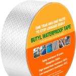 1.2mm 1.5mm 2.0mm Thickness Black Rubber Self Adhesive Tape For Roofing
