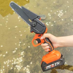 Quality 6Inch Battery Powered Handheld Mini Chainsaw Brushless ChainSaw Pruning Shears wholesale