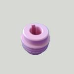 Alumina ceramic wire feed wheel with high compressive strength