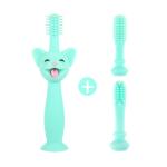 Silicone Infant Teething Toys Toothbrush Food Grade Pig Head Shape