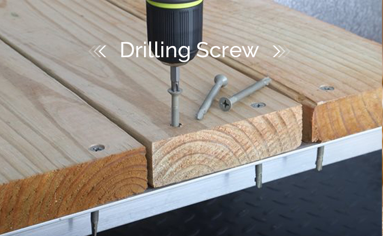 DIN7504K 5.5x38mm Hex Flanged Head Self Drilling Screws Without Washer