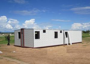 Quality Sandwich Panel White Foldable Emergency Shelter/ Steel Frame Foldable House wholesale