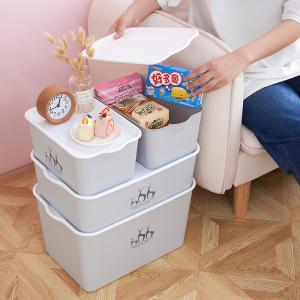 Quality Living Room Bedroom Underwear Plastic Organizer Box With Lid wholesale