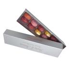 Gold Stamping Cardboard Macaron Paper Gift Box Packaging 6pcs With Lid
