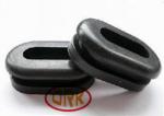 Black Good Shock Protection Food Grade Silicone Rubber Grommet for Cable