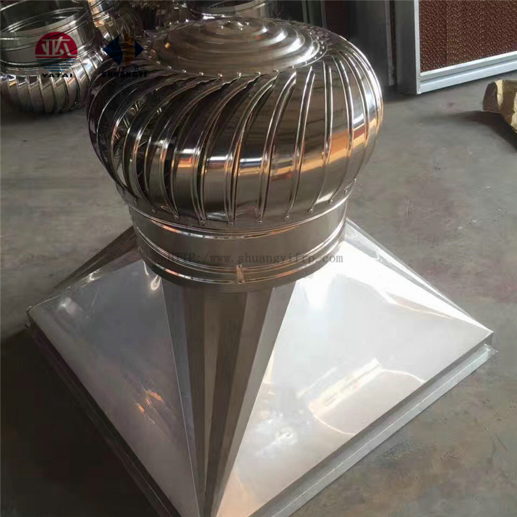 Construction Works Wind Power Roof Turbine Ventilation Fan without Electricity