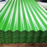 Precoated 1400mm Corrugated Roofing Sheets Plate 1000 Series Galvanized Steel