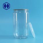 30oz 900ml Air Tight Bulk Transparent Plastic Can For Fruit Candies
