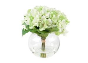 Quality Realistic Hydrangeas Silk Fake Flowers Centerpieces 15cm 20cm wholesale
