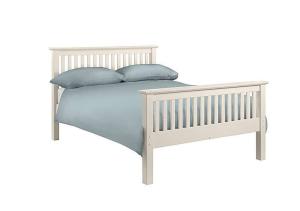 Quality modern double bed pine wood wholesale
