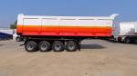 Factory Hydraulic Dump Tipper Trailer 3 Axle U Shape Truck Semi Trailer for