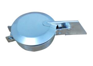 Quality 60mm Tractor Exhaust Rain Cap Flapper Galvanized Carbon Steel wholesale