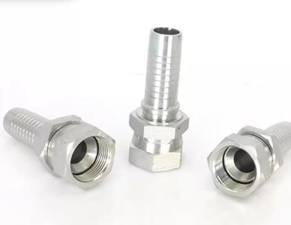 Stainless Jic Thread Fitting One Piece Crimping for Hydraulic Hose Female