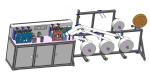 Meltblown Cloth Folded Disposable Face Mask Machine