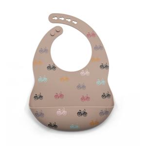 Quality Eco Friendly Feeding Baberos Baby Silicone Bib Dishwasher Safe wholesale