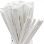 100% Biodegradable And Compostable Paper Straws For Beverage