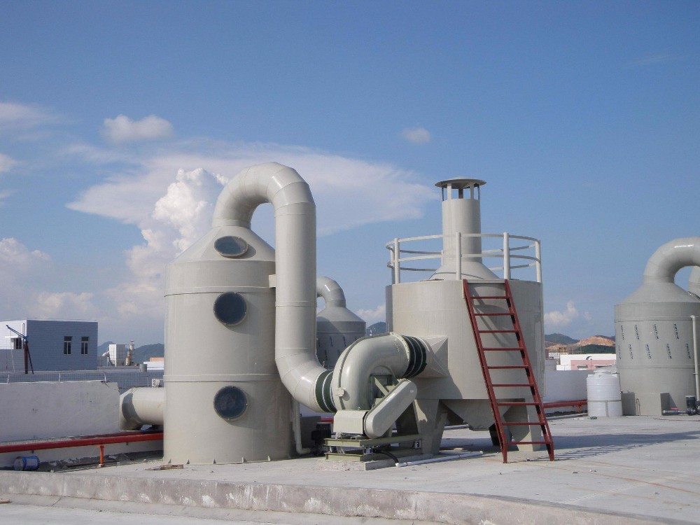 400 kg Deentrainment Tower Exhaust Wet Gas Scrubber Tower for ODM Disposal Equipment
