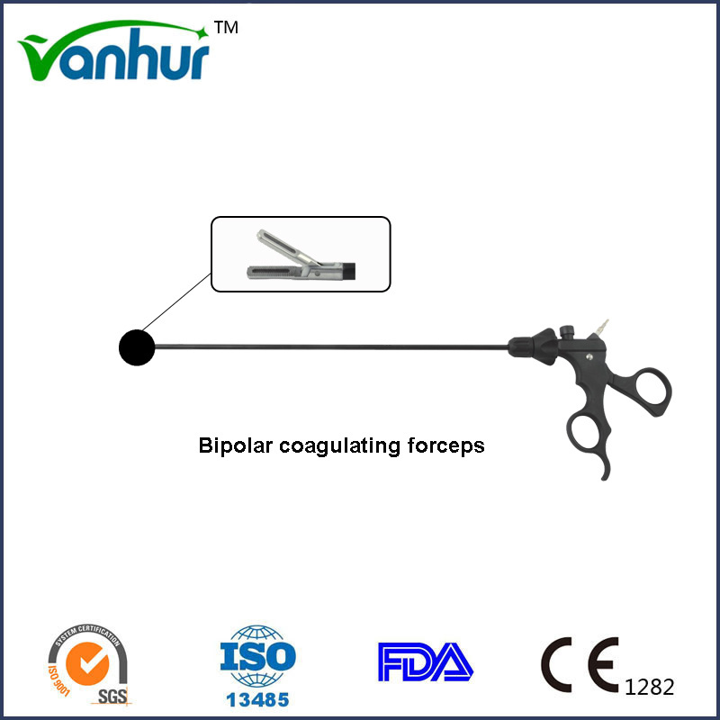Laparoscopic Atraumatic Dual Action Bipolar Coagulating Forceps