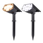 Garden 28CM 3.7V 2200mah High LED Solar Landscape Spotlights