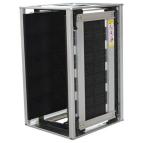Antistatic 200kg 50pcs PCB Slots ESD Magazine Rack