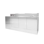Custom Durable 304 Stainless Steel Hospital Medical Laboratory Scrub Sink