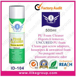 Quality Multifunctional PU Foam Cleaner For Windscreen / Glass / Chrome Cleaning wholesale