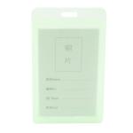 Acrylic Transparent ID Card Accessories Custom Plastic Credit Card Holder