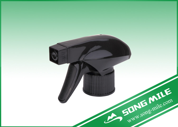 PP Plastic 28mm Black High Quality Trigger Sprayer for Cleaning Spray Gun