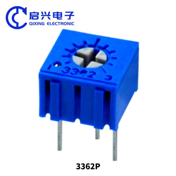 Cheap Single Turn Metal Glass Glaze 10k Trimmer Potentiometers 3362p Trimpot for sale