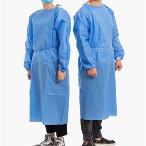 Quality Non Woven Surgical Sterile Disposable Gowns Breathable Medical Materials wholesale