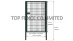 3D wire mesh fence panels