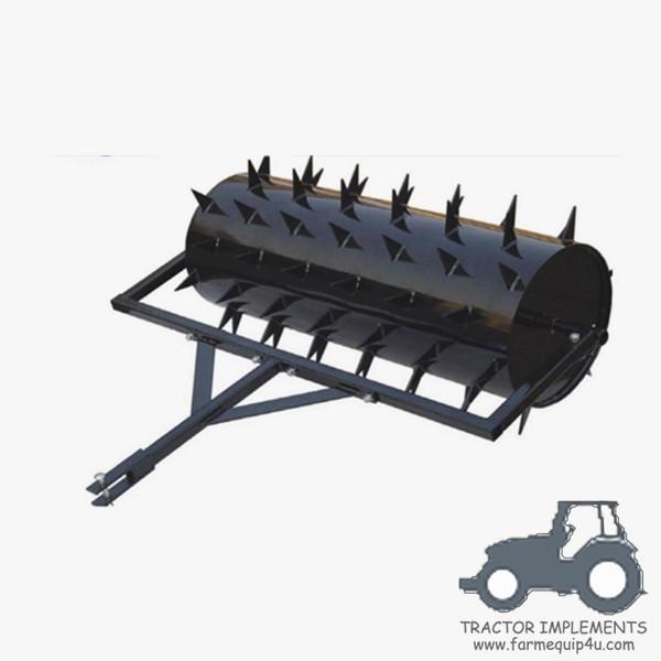 LAS14 - 14mm Diameter Atv Ballast Roller with spikes tooth ; Lawn aerator Roller