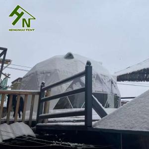 Quality Inflatable Geodesic Dome Tent Camping Igloo Geodesic Dome Tent Install On The Snow wholesale