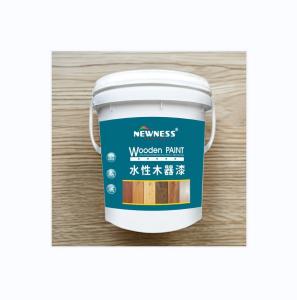 Quality High Glossy Furniture Coating with Black Wood Stain Colors and Satin Finish Wood Paint wholesale