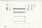 Modern Perimeter Fan Coil Units , Floor Standing Fcu 2.9kw Heating Capacity 90cm