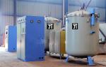 3000 degree high temperature Negative Electrode Materials Graphitization Furnace