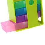 Rainbow Color Hospital Medical Supplies Plastic 21 Square Pill Box